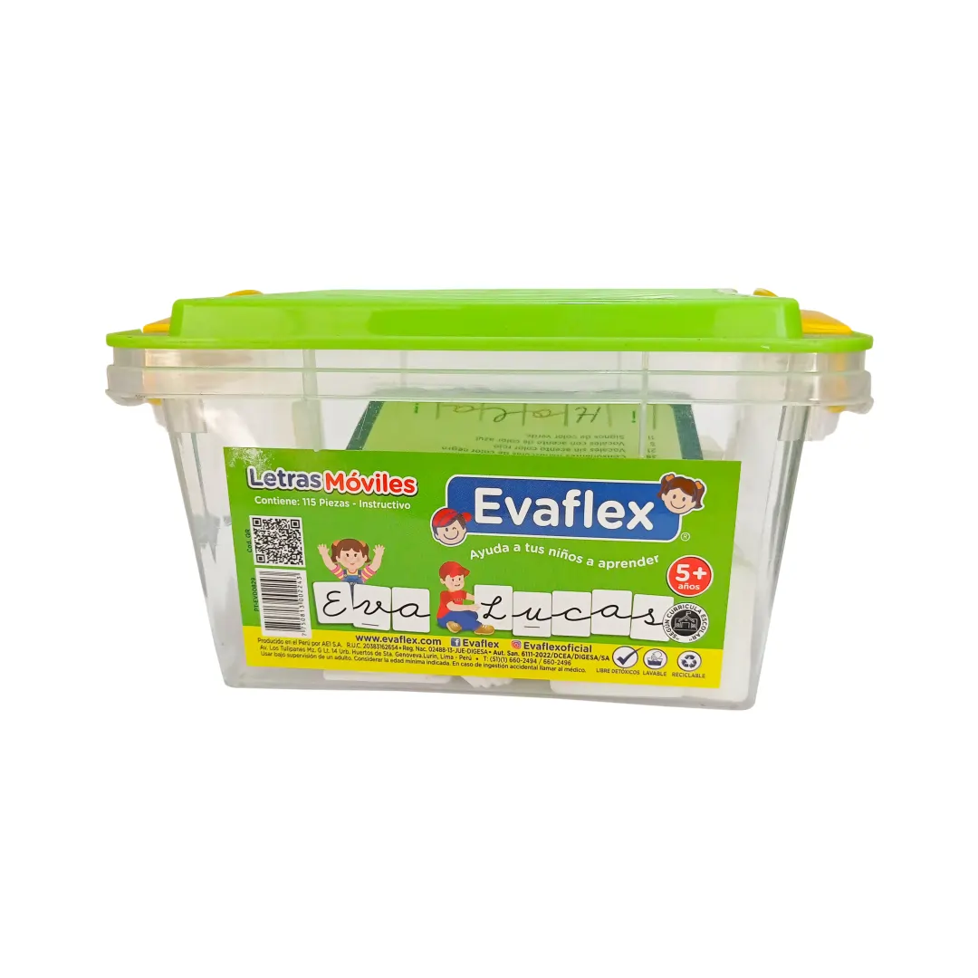 LETRAS MOVILES EVAFLEX / PT-EV00829