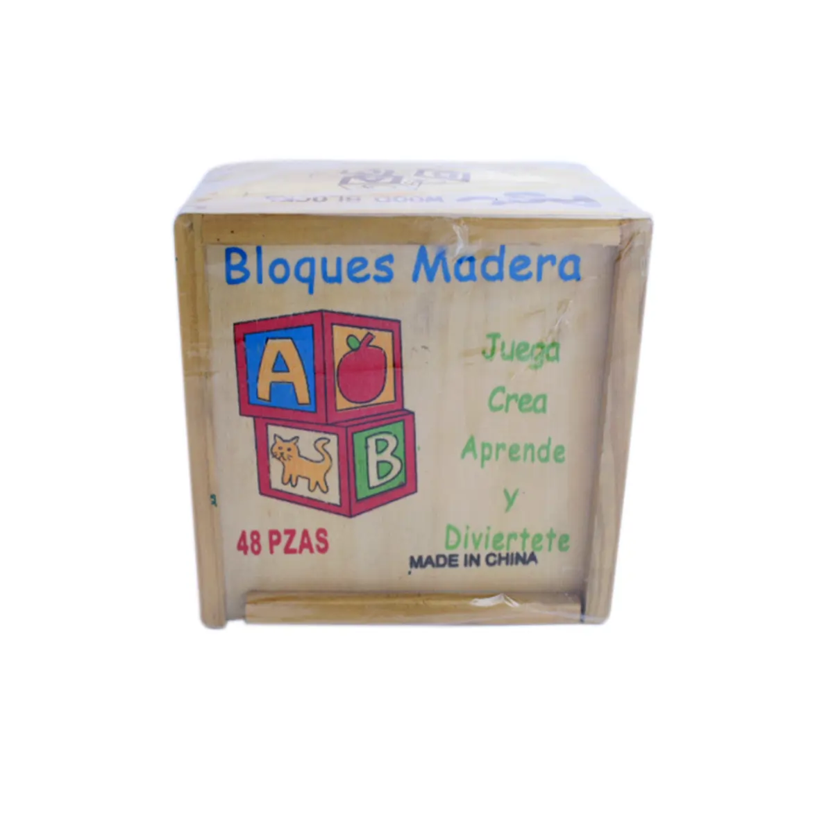 CUBO DE MADERA X 48 / CM003