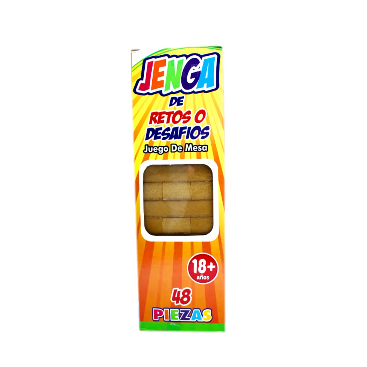 JENGA RETO O DESAFIO