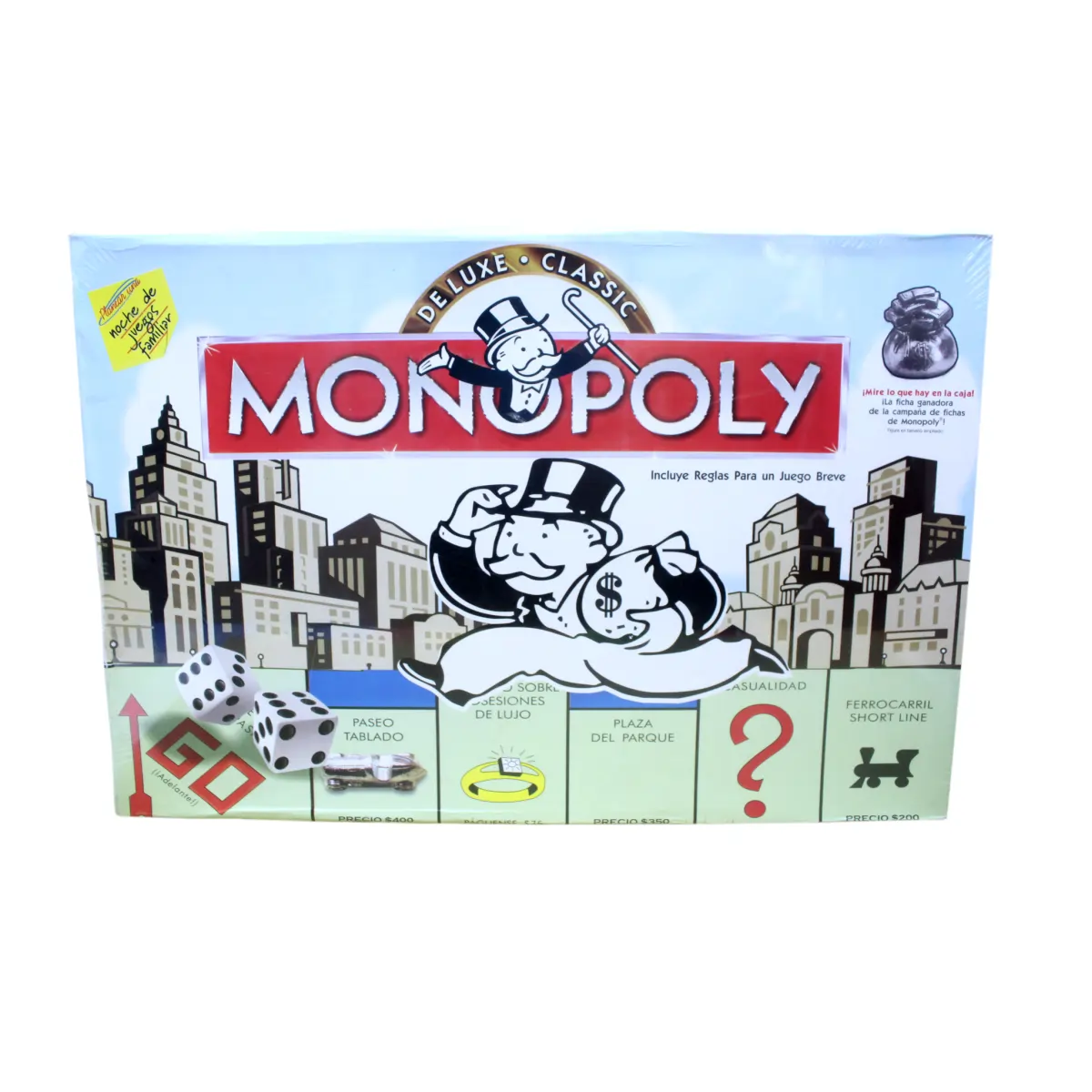 JUEGO DE MEZA MONOPOLY METAL GRUESO / JM-1