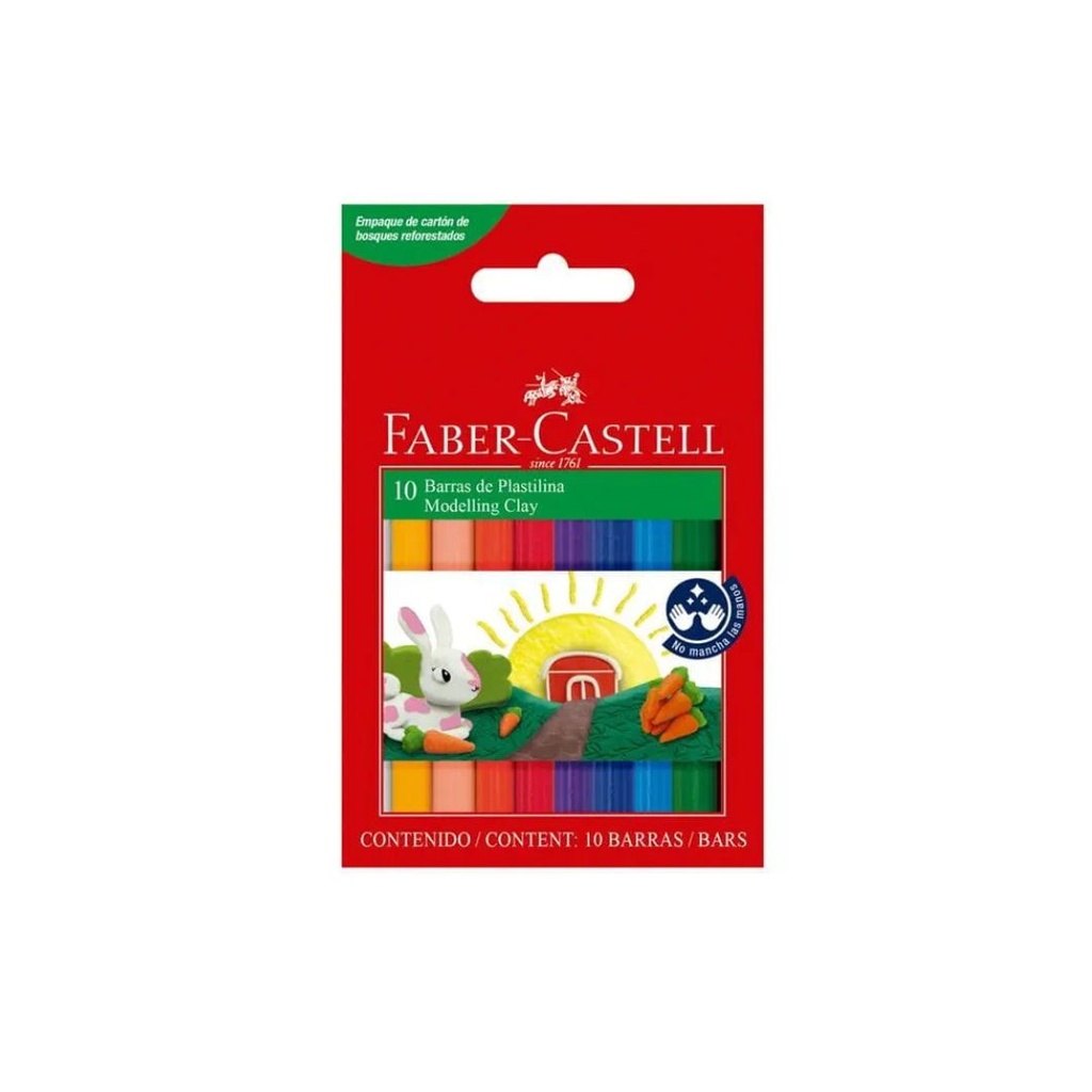 PLASTILINAS Delgada FABER