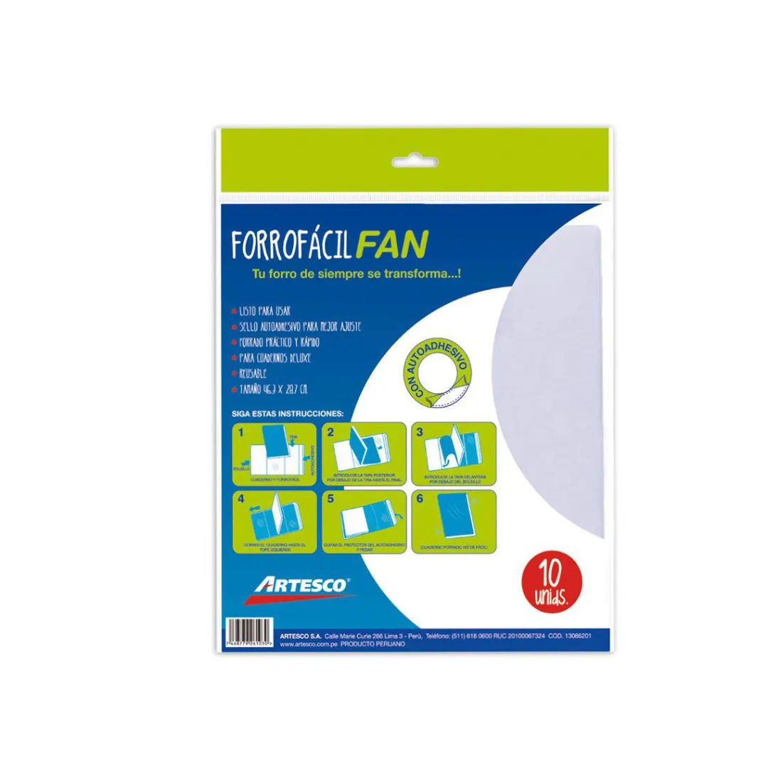 FORRO FACIL FAN X10 - ARTESCO 