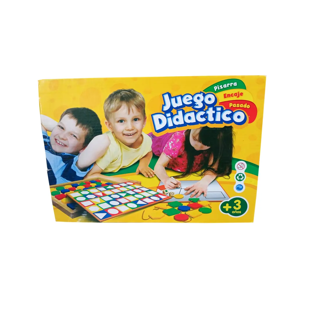 JUEGO DIDACTICO/ PASADO, ENCAJE, PIZARRA