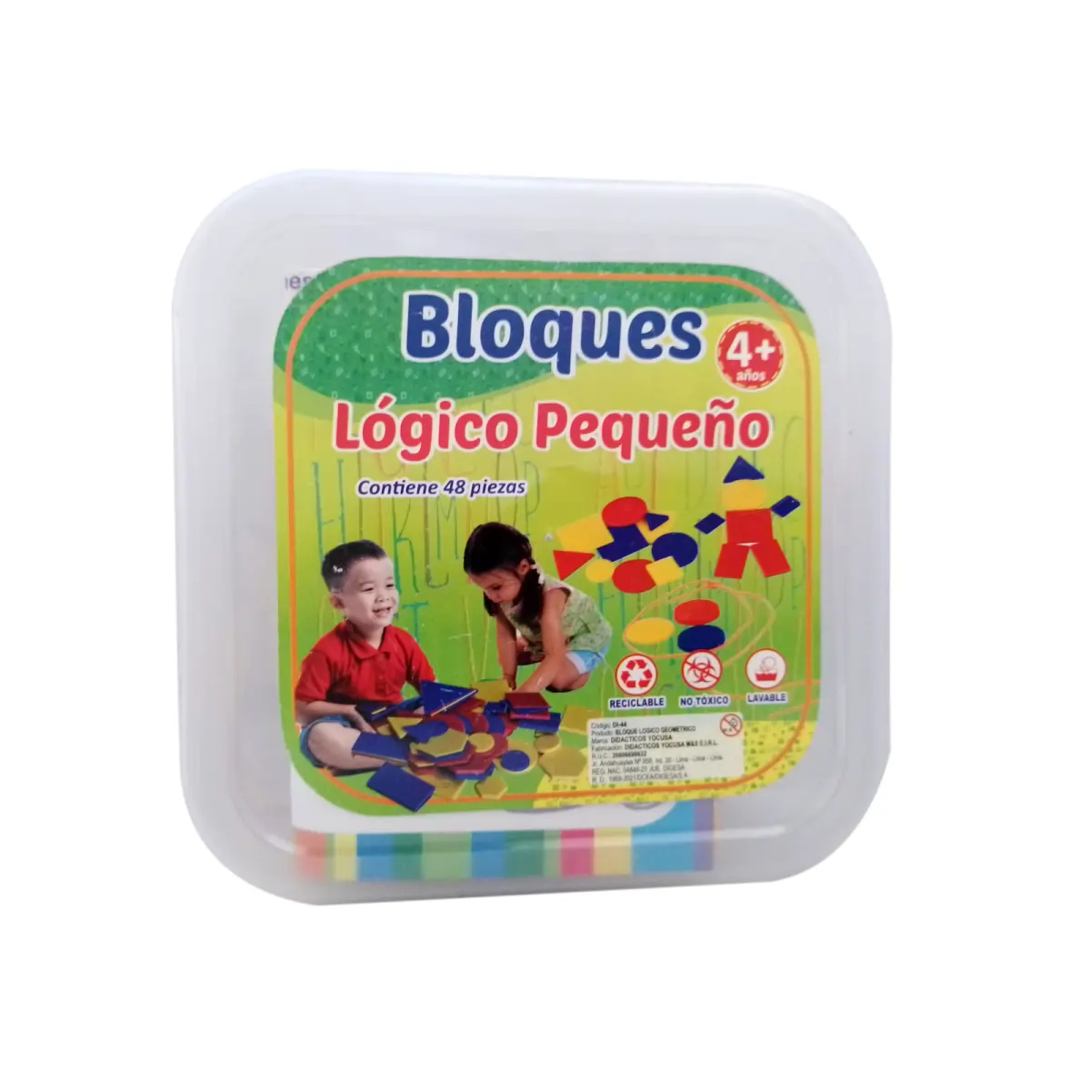 [JUG_302] BLOQUE LOGICO PEQUEÑO X 48 / DI-44