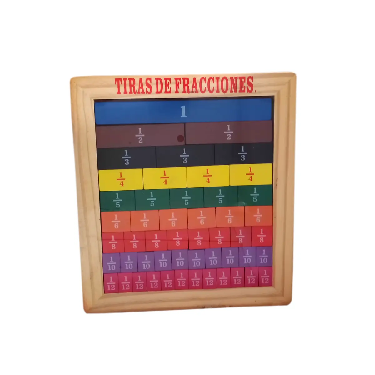 [JUG_283] TIRA DE FRACCIONES CON PIZARRA - QQ-3046