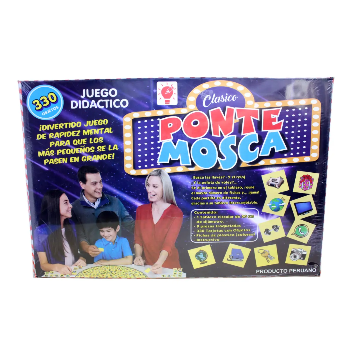 [JUG_44] JUEGO DE MEZA PONTE MOSCA ROJO / JM-10