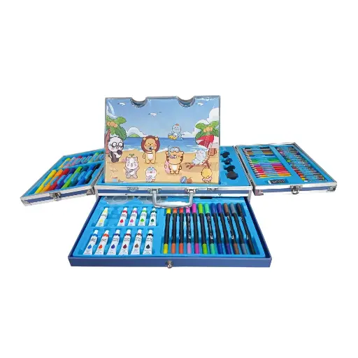 [JUG_670] Set de arte de 113pcs (Aluminio)