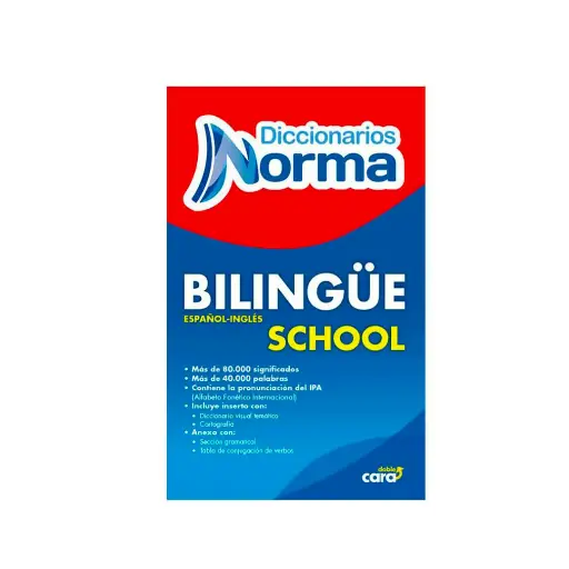 [LIB_1101] DICCIONARIO ESPAÑOL INGLES - NORMA